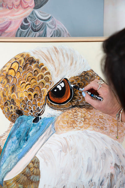 ‘Fluff’ Original Kookaburra Art